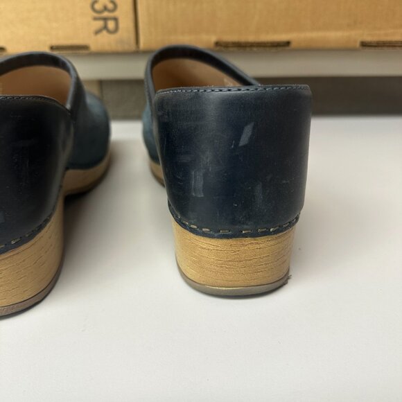 Dansko Professional Clog - navy/cream - size 38 - Picture 5 of 8